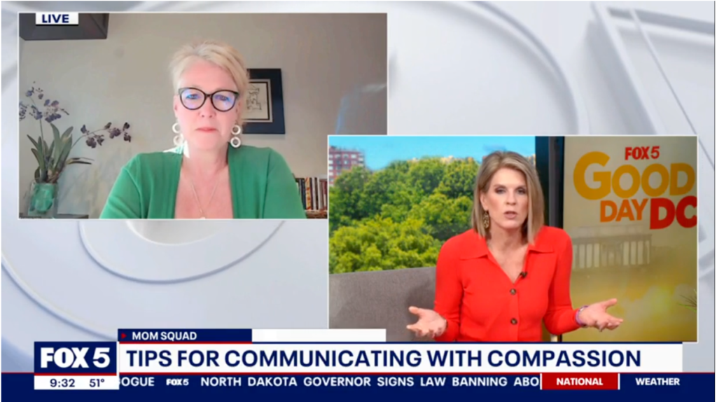 Tips for communicating with compassion FOX 5 Washing DC